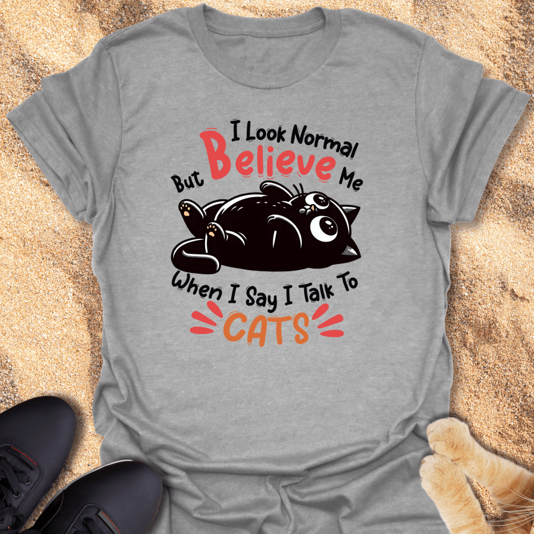 Cat Conversations Pro T-Shirt 12076838910737307911