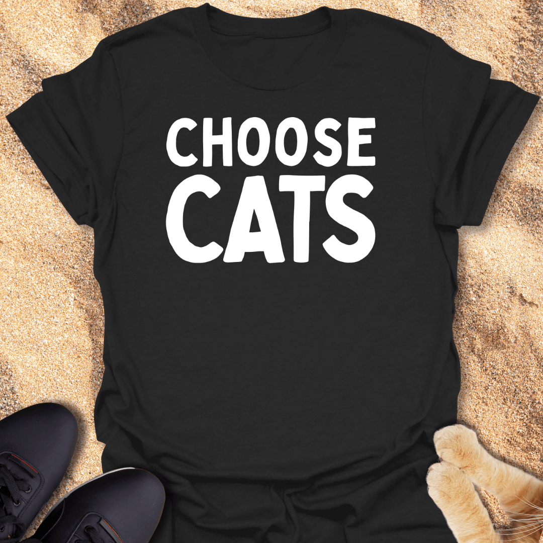 Choose Love, Choose Cats T-Shirt 61525099081151089878