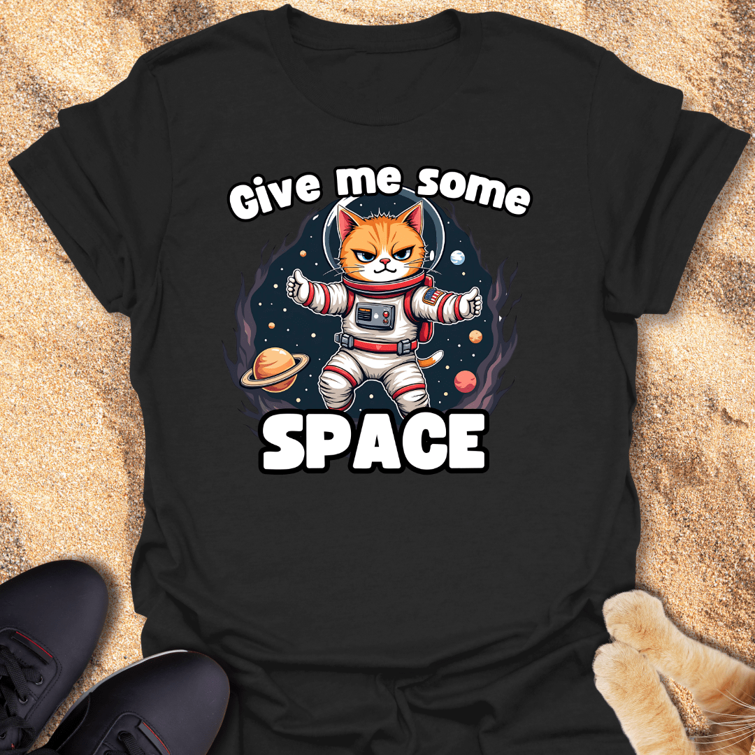 Cosmic Cat Wants Space T-Shirt 28380795584035842346