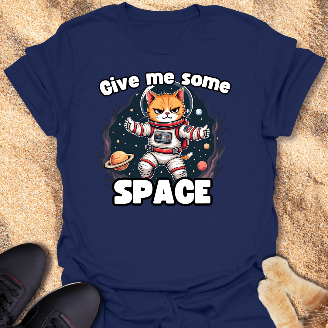 Cosmic Cat Wants Space T-Shirt 13558912079693028658