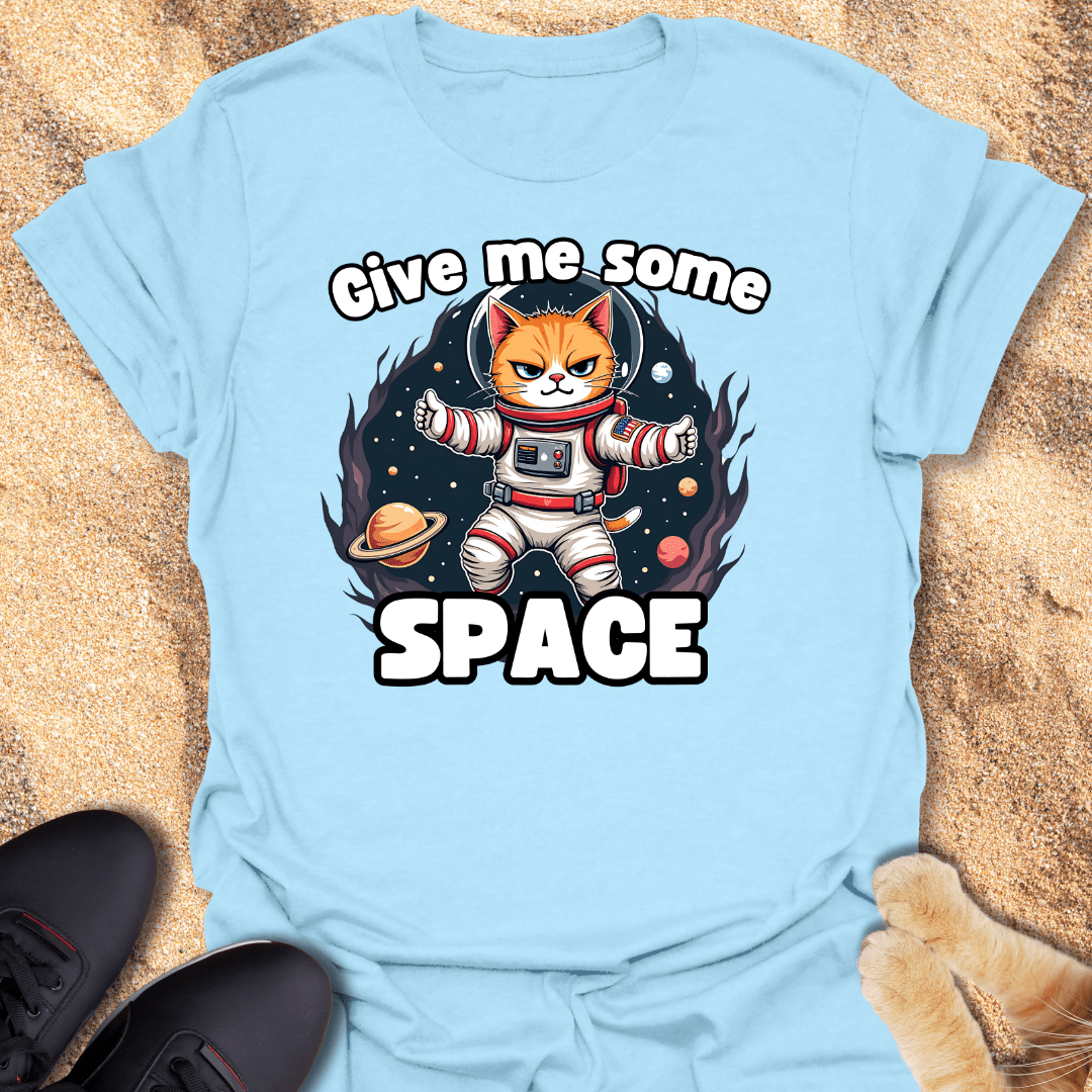 Cosmic Cat Wants Space T-Shirt 90317076486891180469