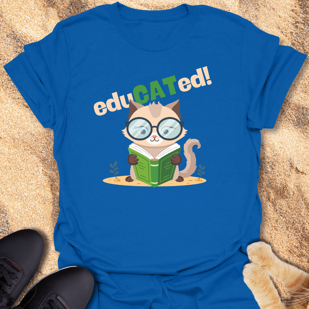 EduCATion Is Purrfect T-Shirt 29764599049592789028