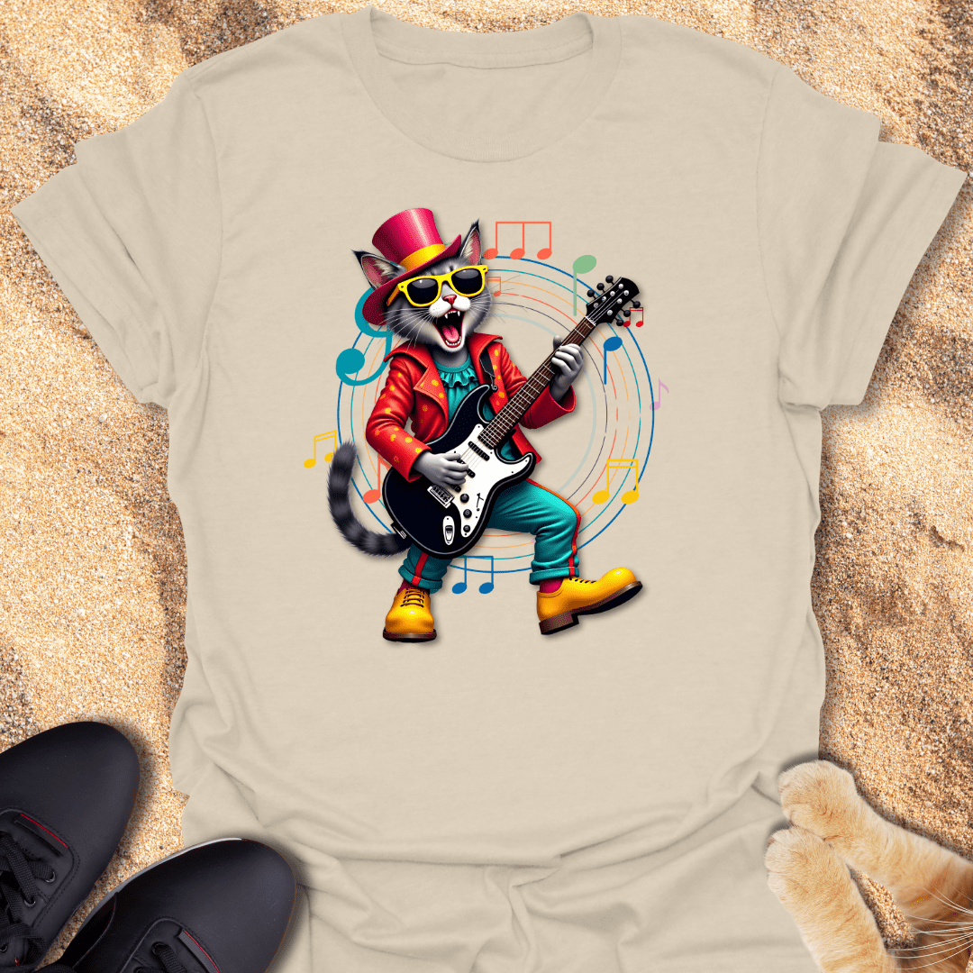 Feline Goes Full Glam! T-Shirt 74111738238570385862