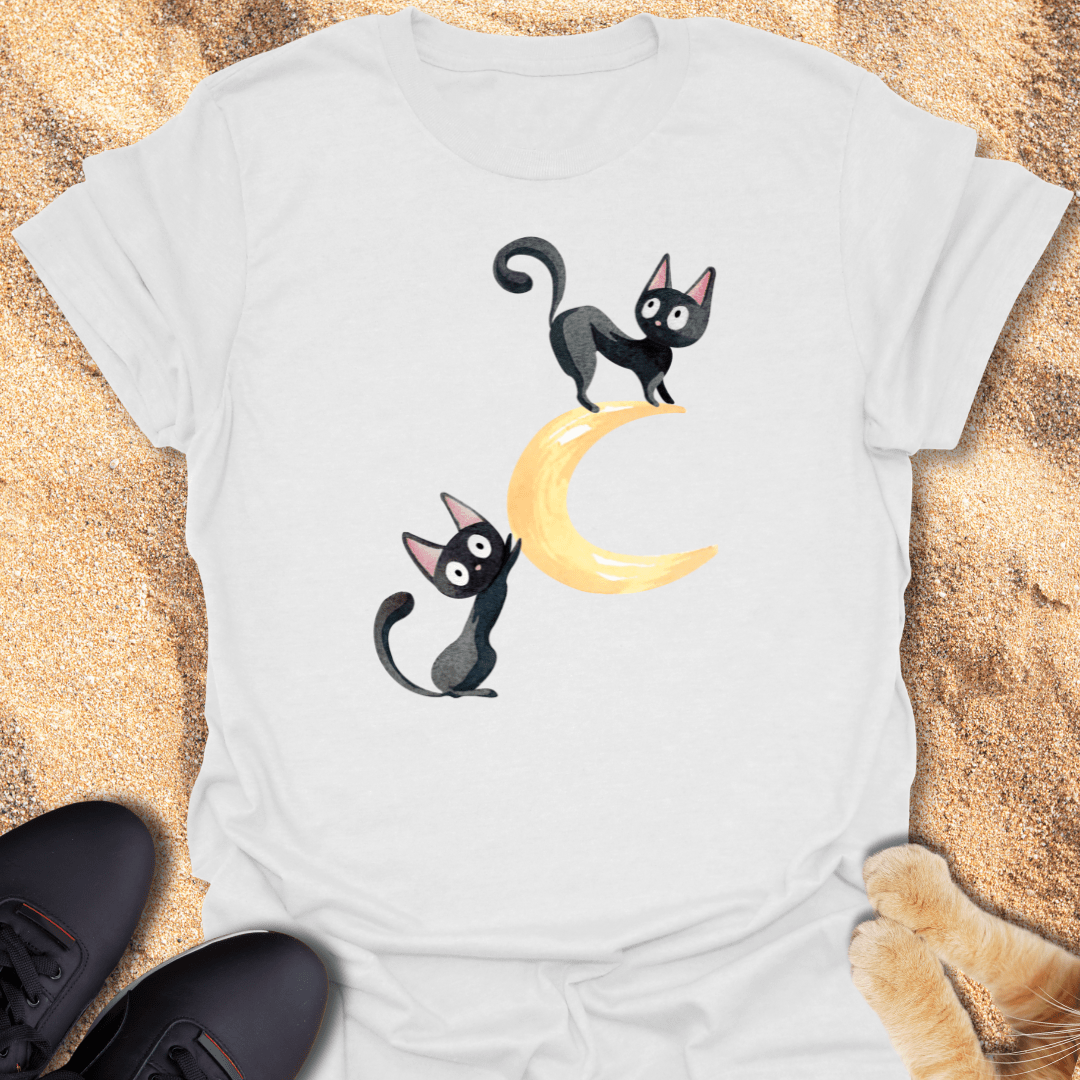 Feline Lunar Dreams T-Shirt 63089720605749566068
