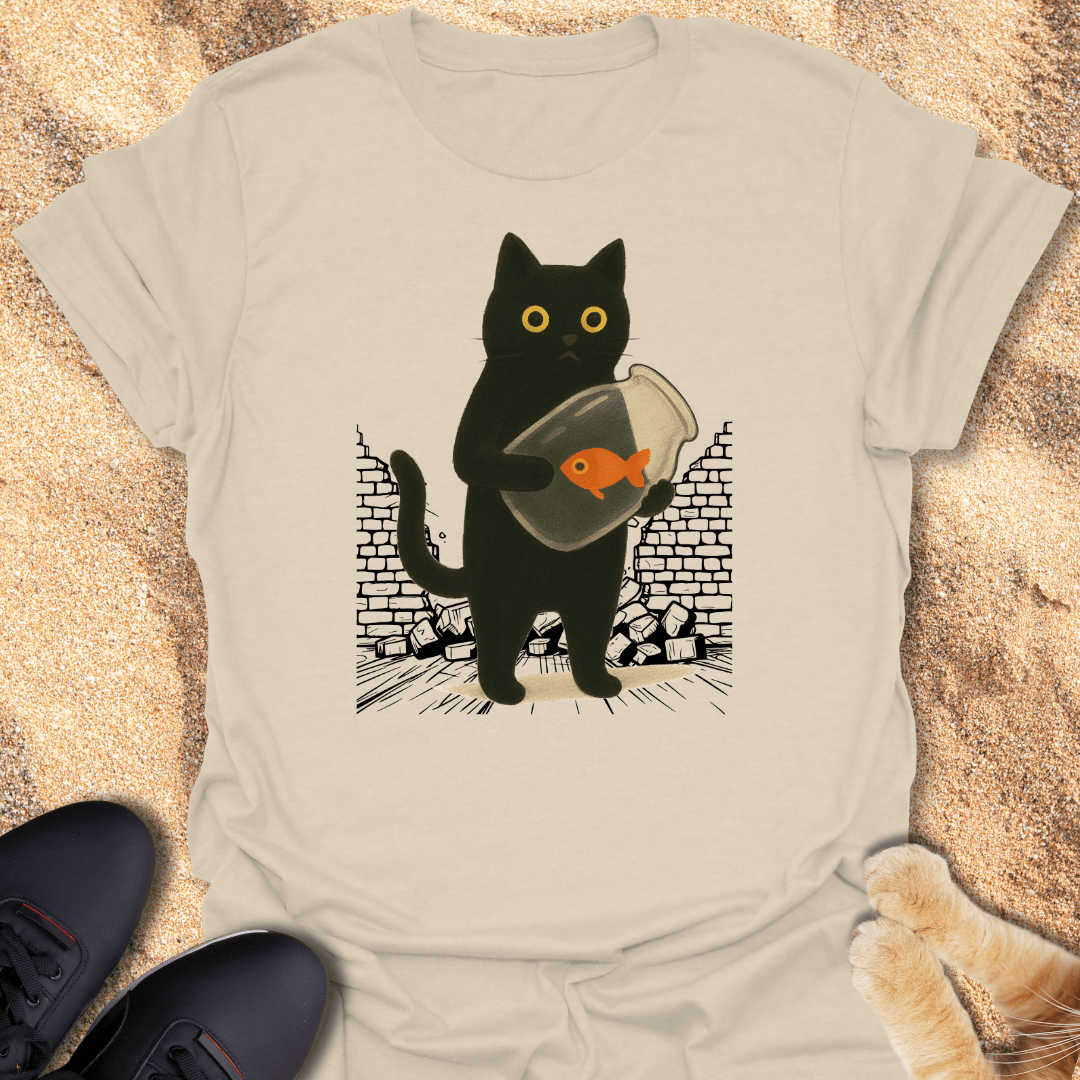 Feline Rescue Mission T-Shirt 11845108842777925511