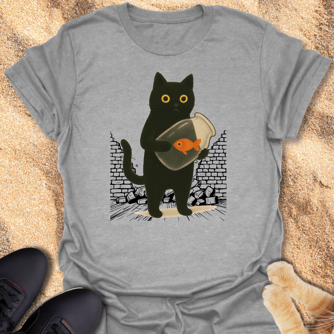 Feline Rescue Mission T-Shirt 22709473077029953006