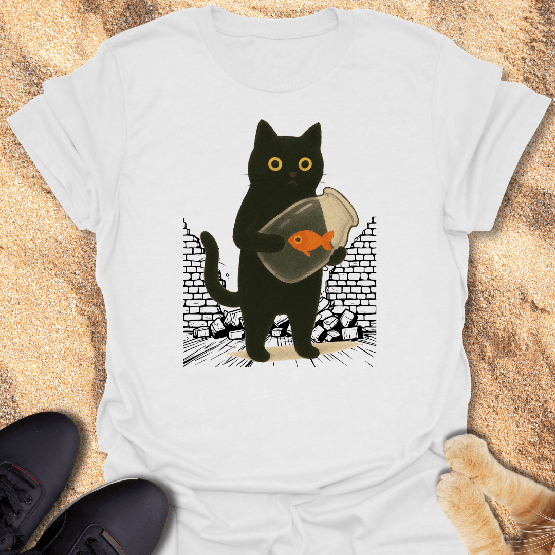 Feline Rescue Mission T-Shirt 10487764587257156381