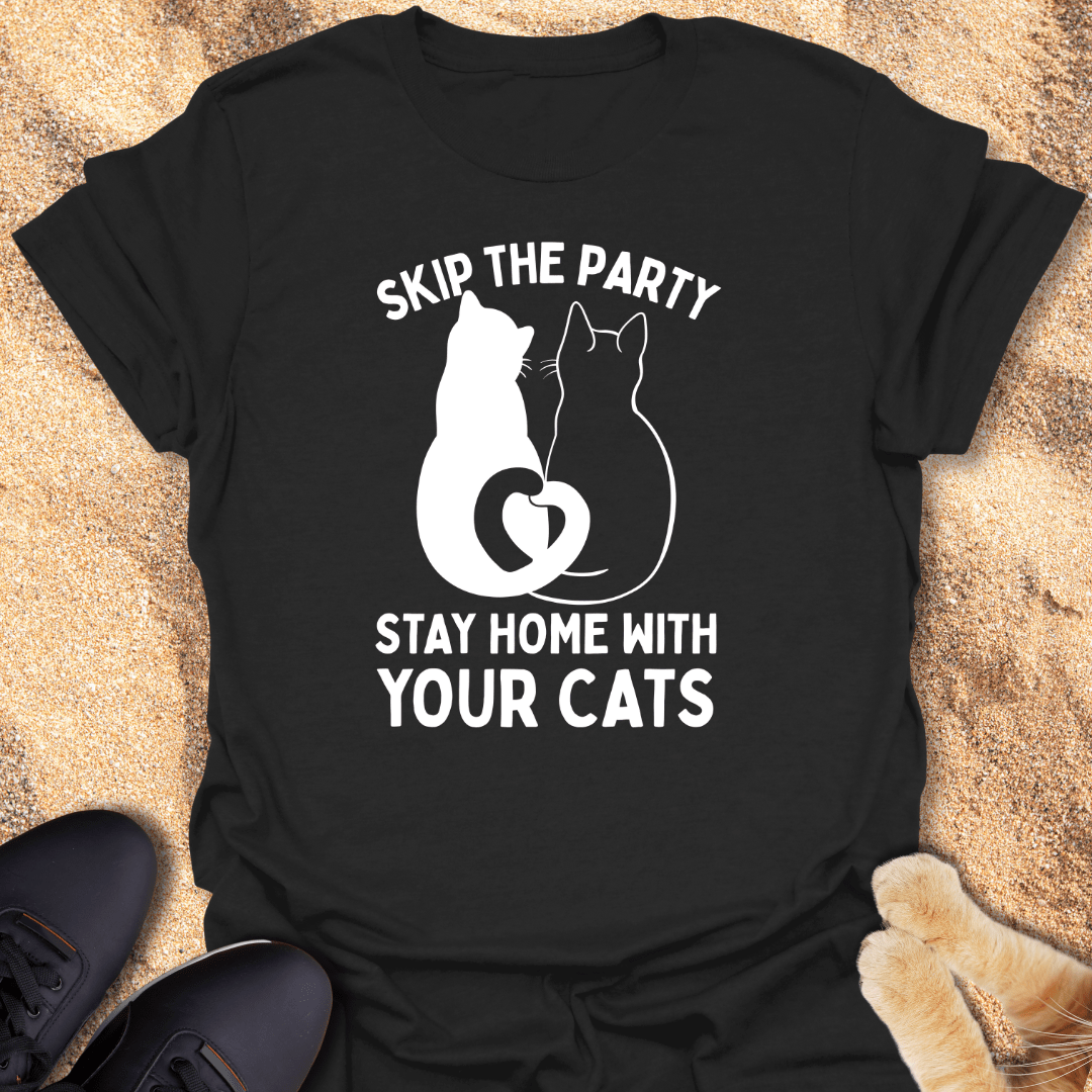 Home is Where Cats Are T-Shirt 10128860644195063341