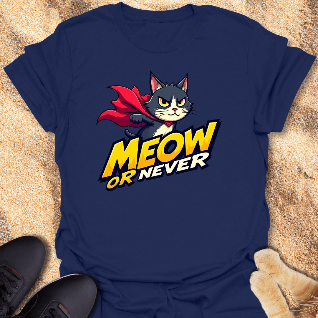 MEOW or Never: SuperCat T-Shirt 38923500267716015666
