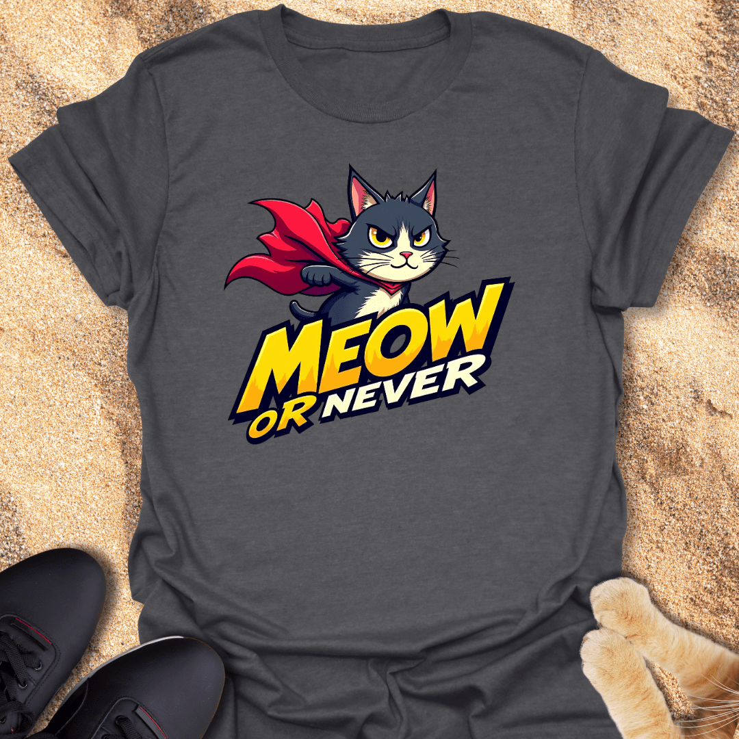 MEOW or Never: SuperCat T-Shirt 68986733862769421931