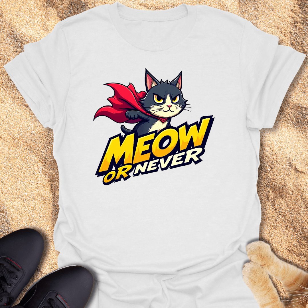 MEOW or Never: SuperCat T-Shirt 78157012800398265524