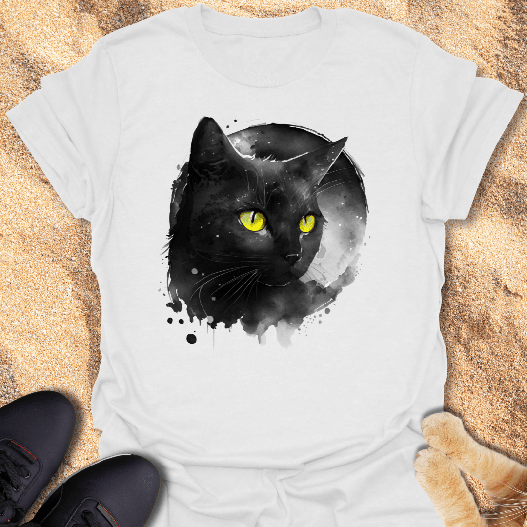 Midnight Cat Magic T-Shirt 16476208267291849354