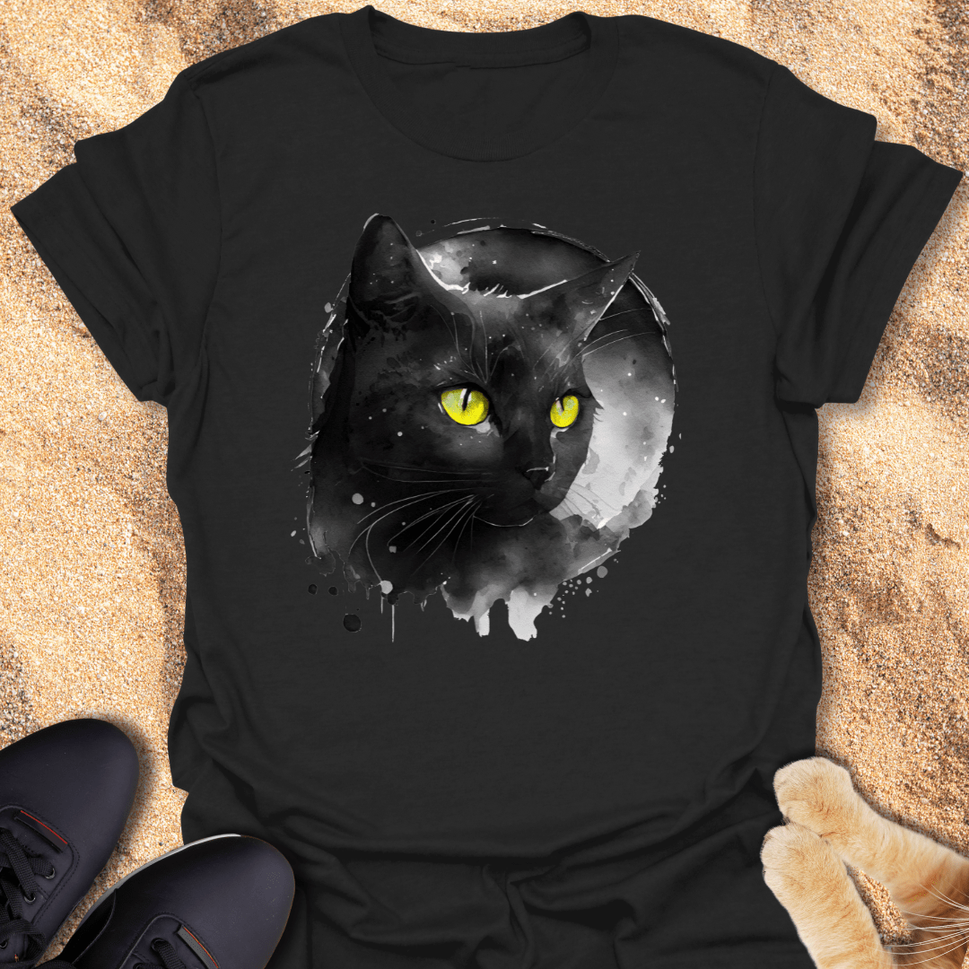 Midnight Cat Magic T-Shirt 24875110680309568722