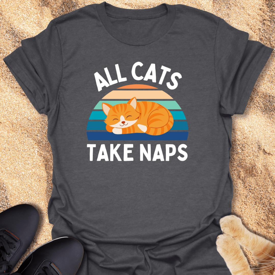 Nap Time Approved Cat Lover T-Shirt 33852430887070157035