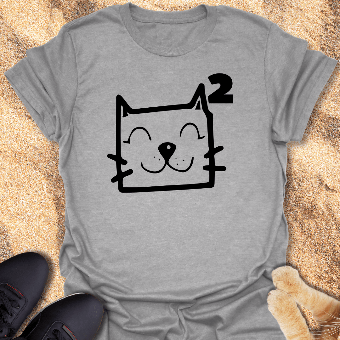 Pawsitive Power: Cat² T-Shirt 16830154323812885497