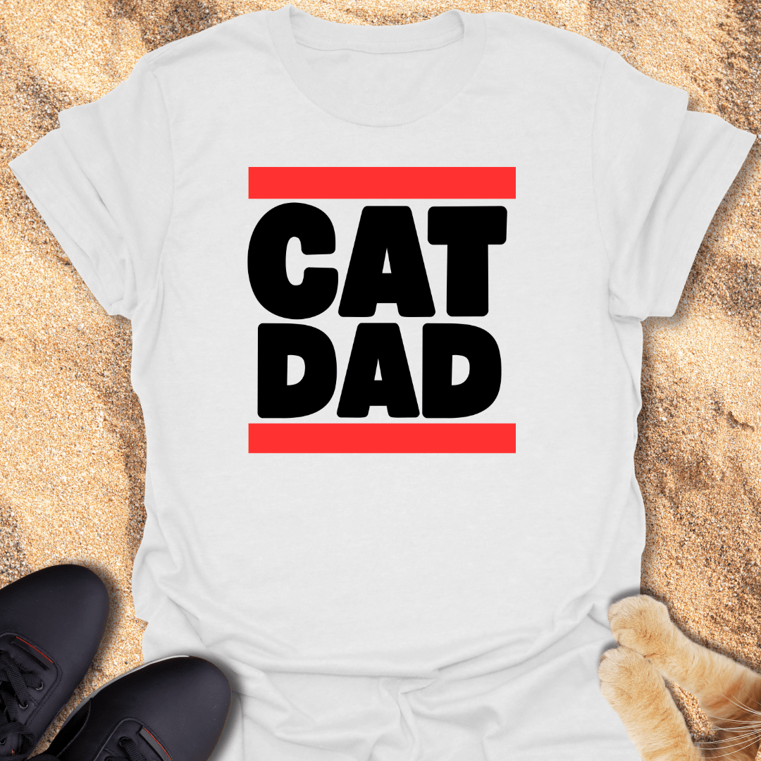 Proud Cat Dad T-Shirt 26256526798078700457