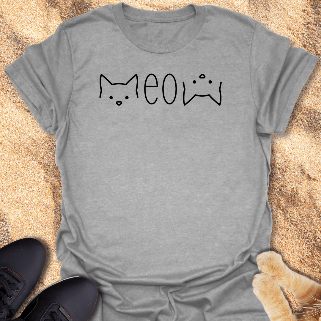 Purrfectly MEOW-some T-Shirt 63523496753423705718