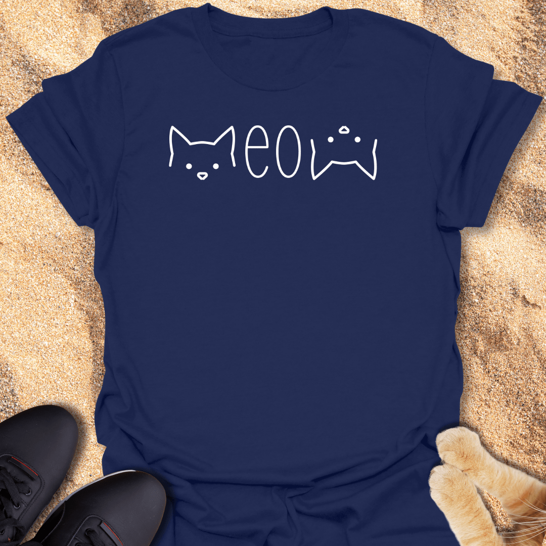 Purrfectly MEOW-some T-Shirt 32532837025955667803
