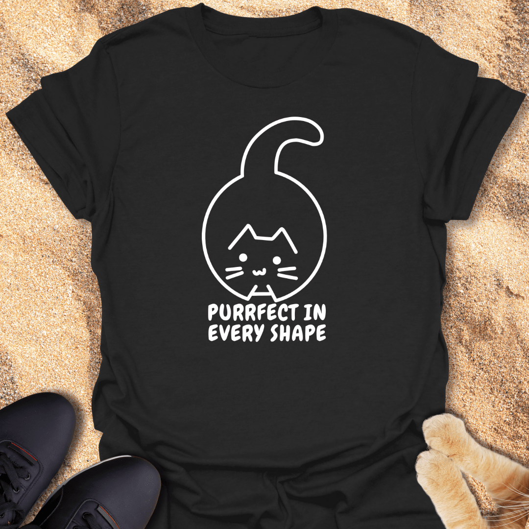 Shaped to Purrfection T-Shirt 40910546940504940766