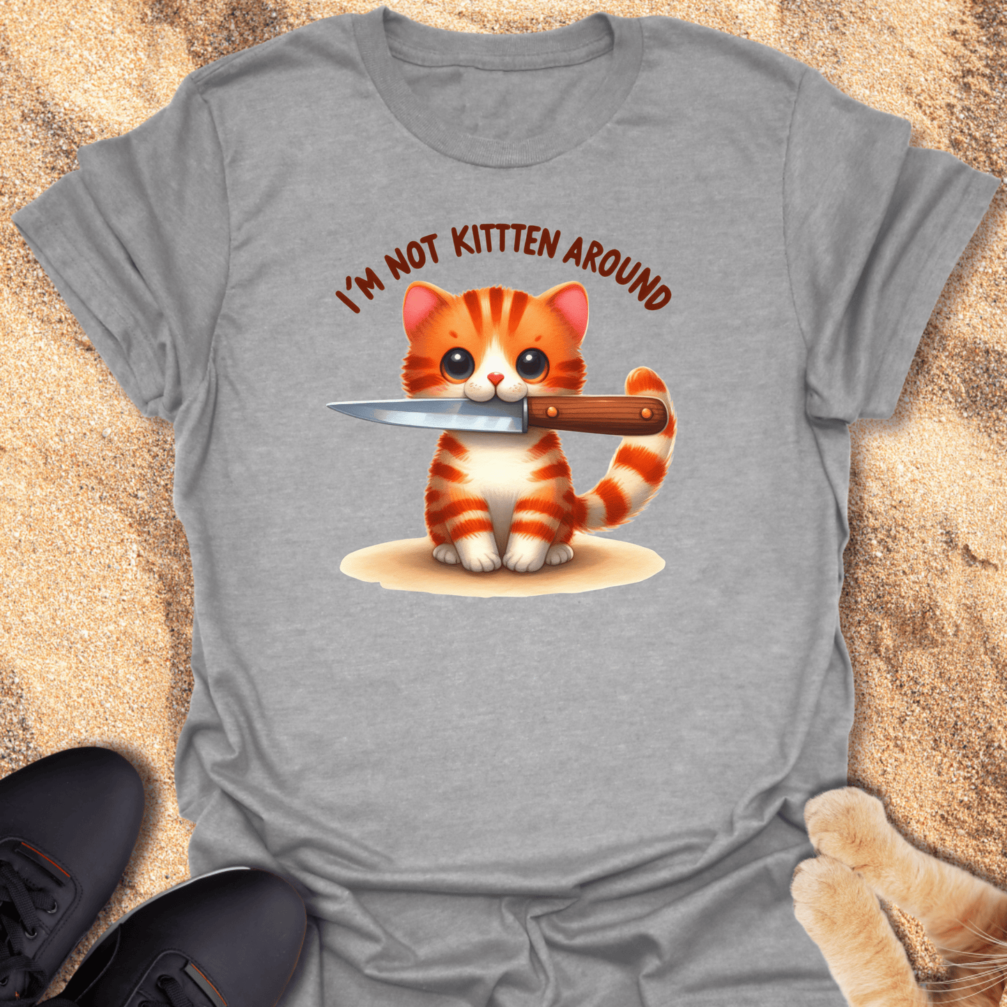 Sharp Claws, Sharper Attitude T-Shirt 31337248907520890370