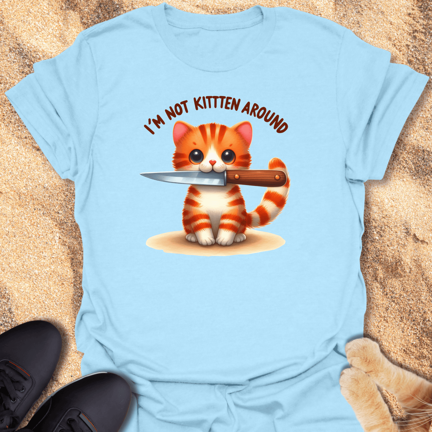 Sharp Claws, Sharper Attitude T-Shirt 24741432138456030894