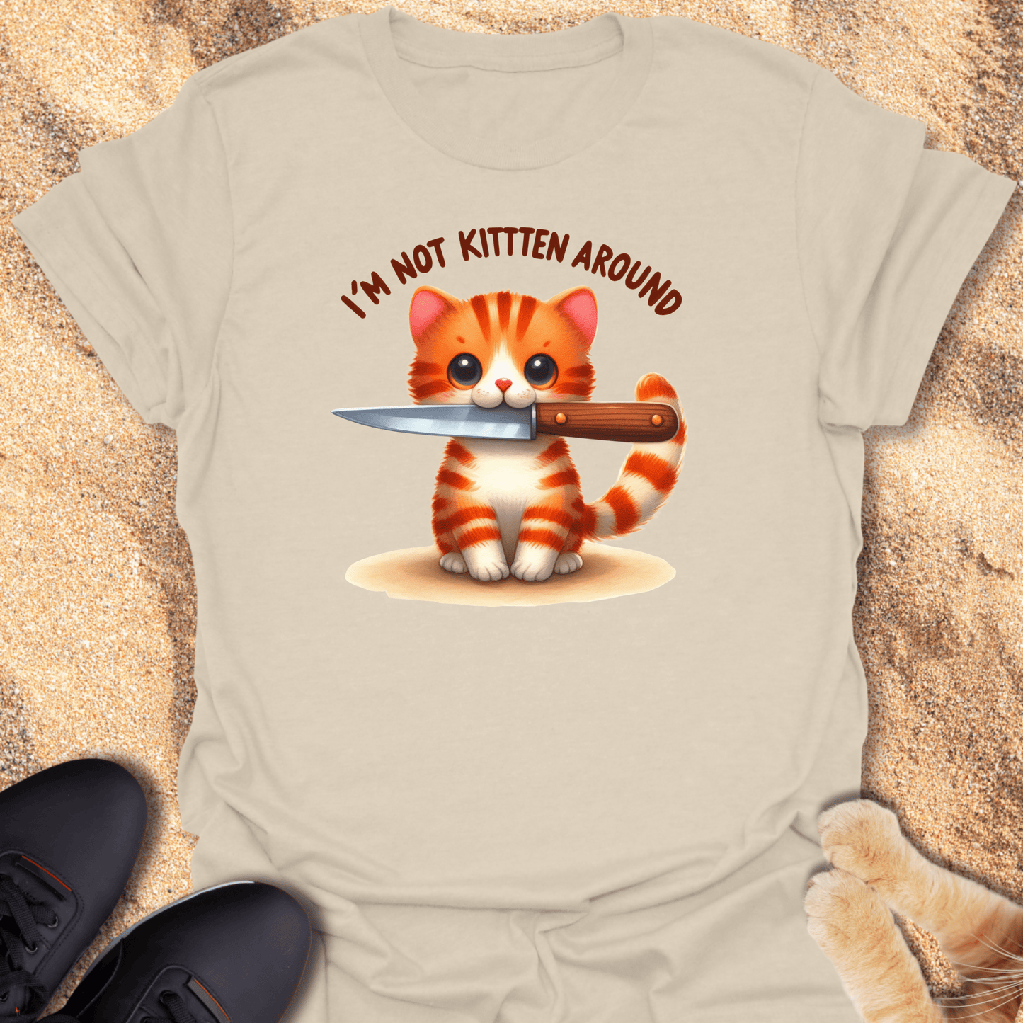 Sharp Claws, Sharper Attitude T-Shirt 25481163515542043438