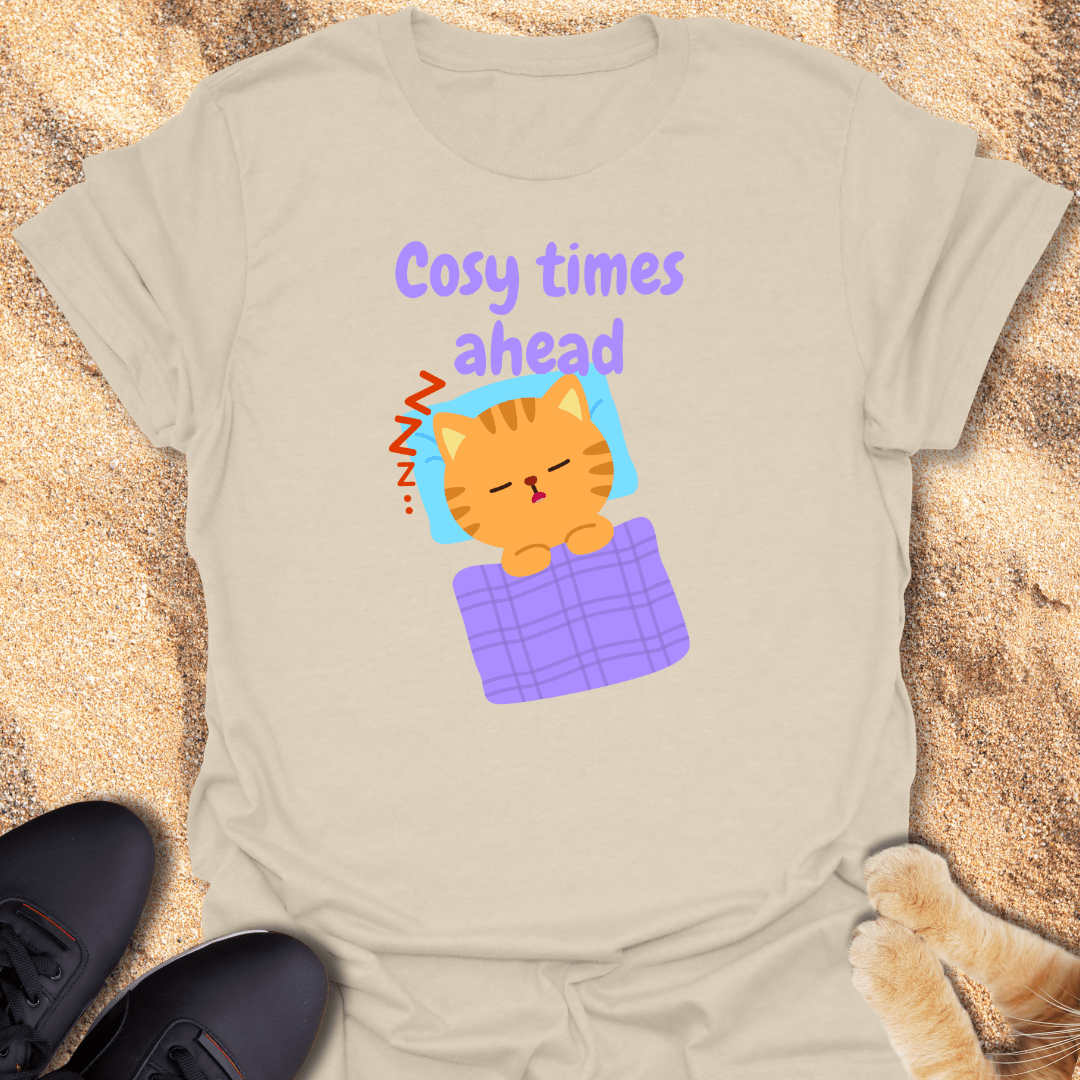 Snuggle Up: Cosy Cat Moments T-Shirt 33993521049801786208