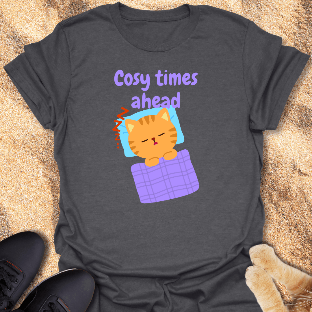 Snuggle Up: Cosy Cat Moments T-Shirt 13622973834754300492