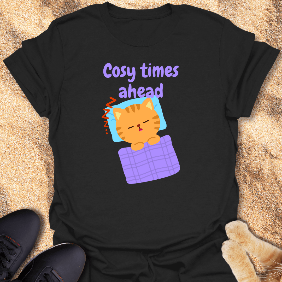 Snuggle Up: Cosy Cat Moments T-Shirt 19922415497795878692