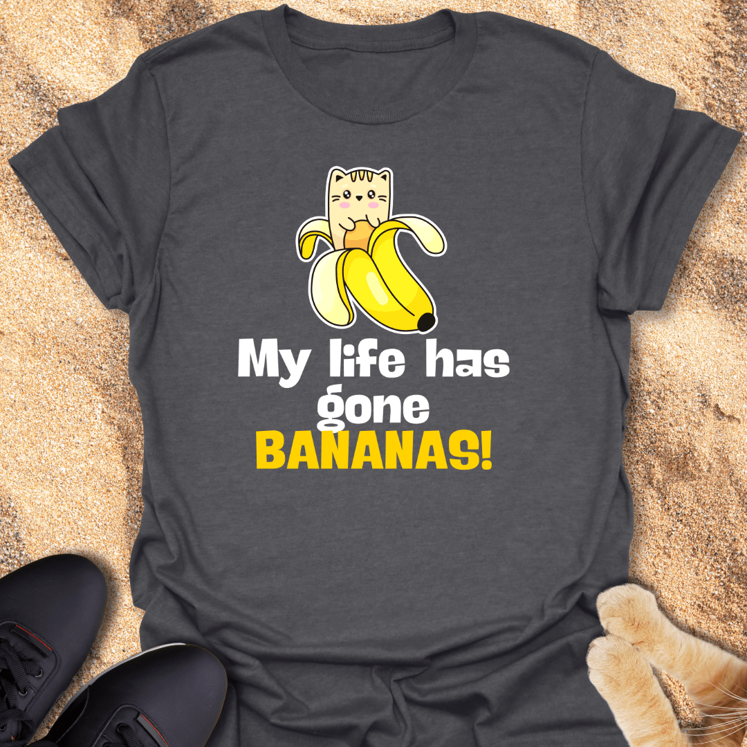 Whiskers & Bananas Madness T-Shirt 32164793592742003635