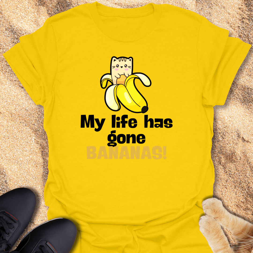 Whiskers & Bananas Madness T-Shirt 75116587068491091292
