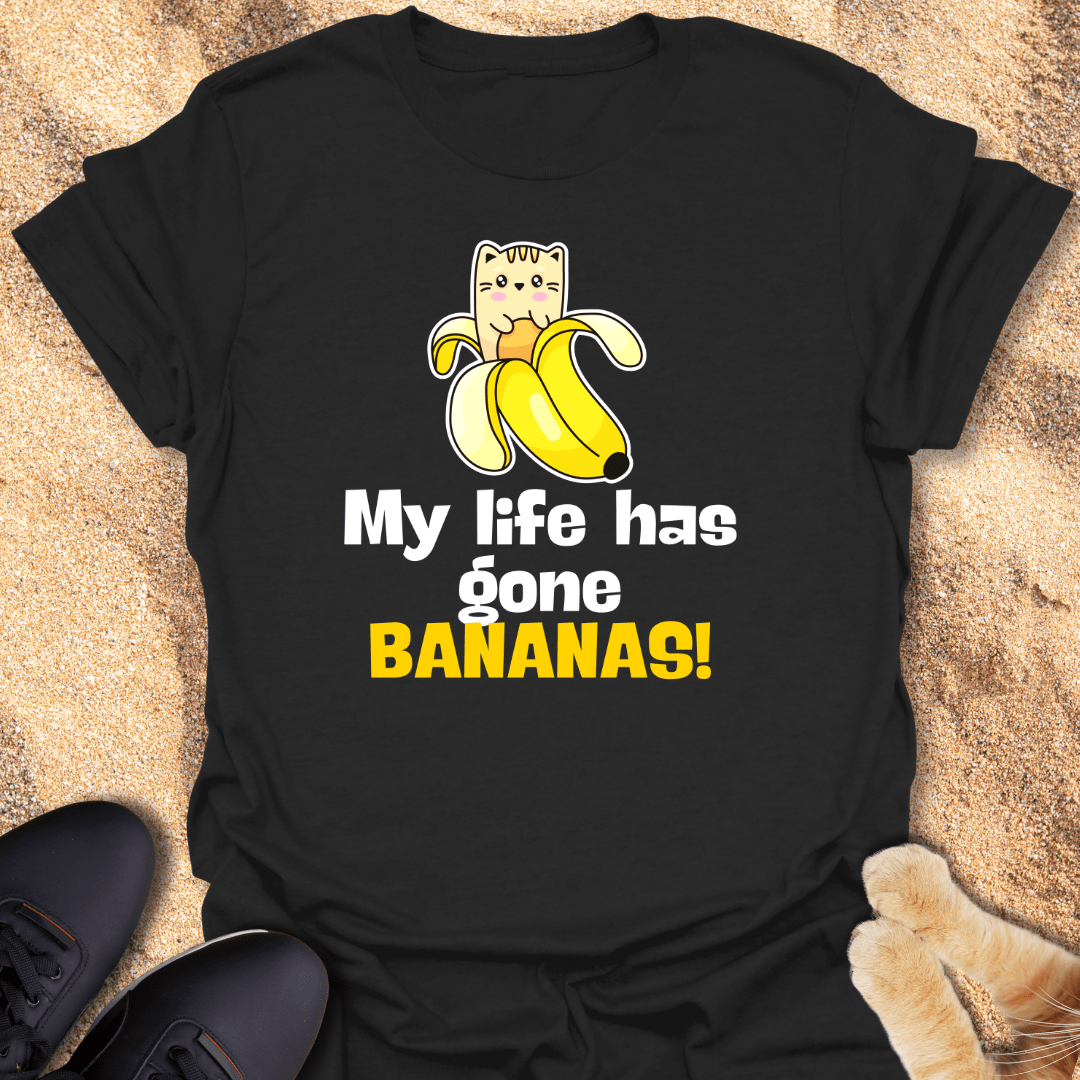 Whiskers & Bananas Madness T-Shirt 21971545726798124874
