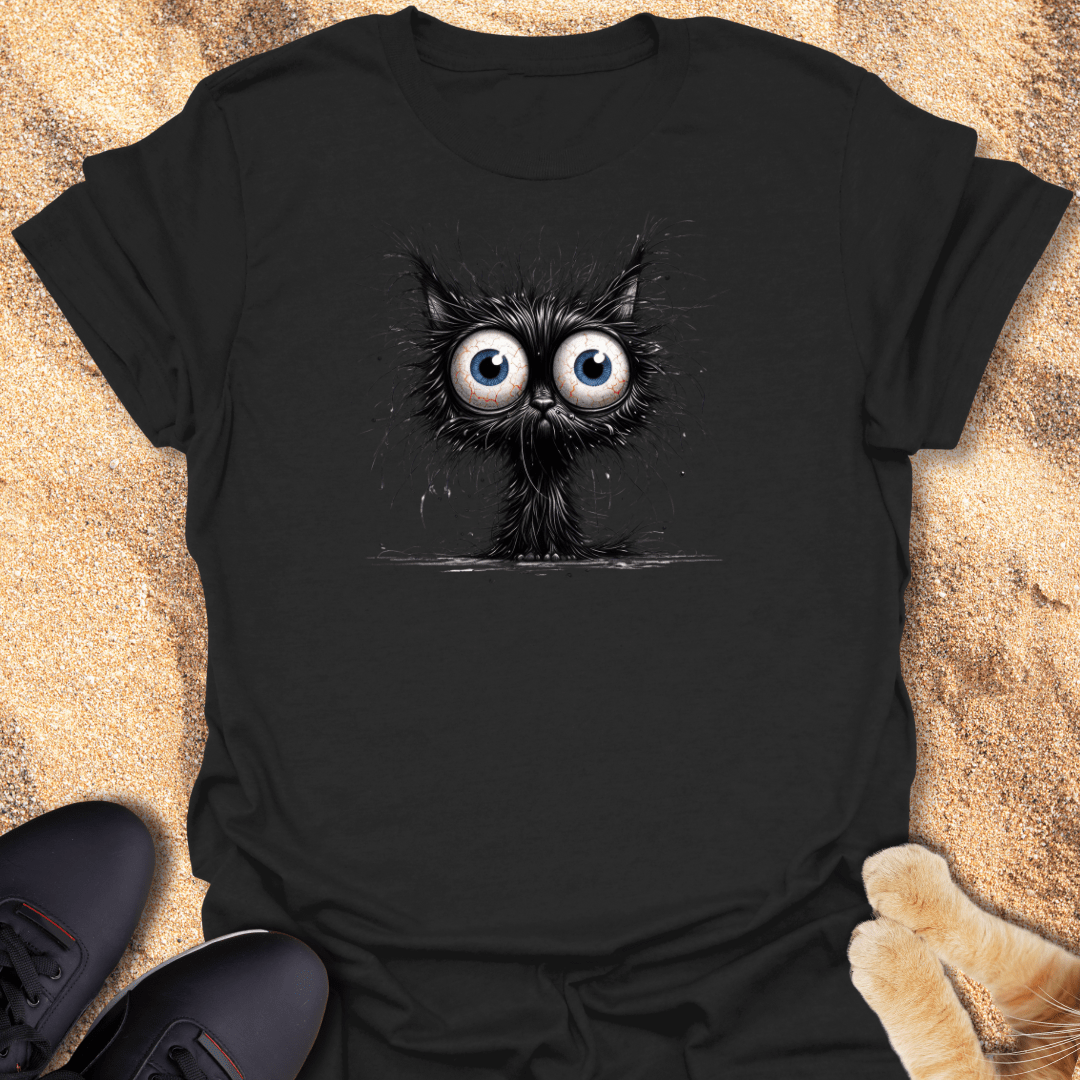 Wide-Eyed Panic Mode T-Shirt 48118938297010236876