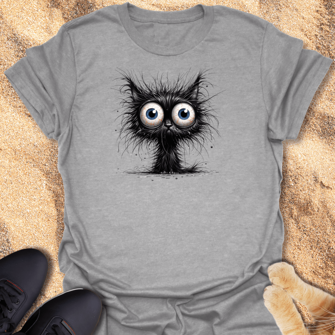 Wide-Eyed Panic Mode T-Shirt 17554969928065655039