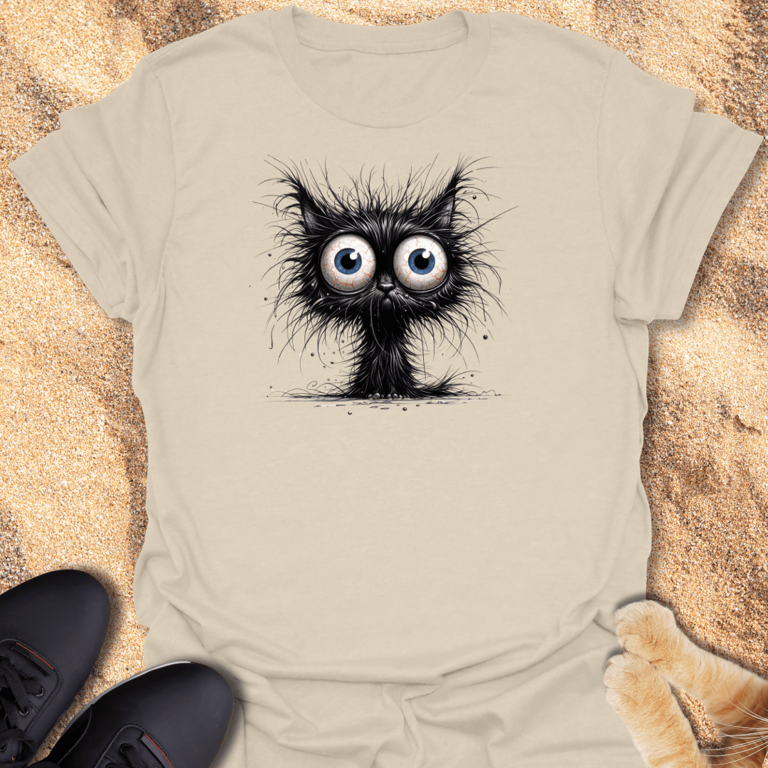 Wide-Eyed Panic Mode T-Shirt 12716873024098461861