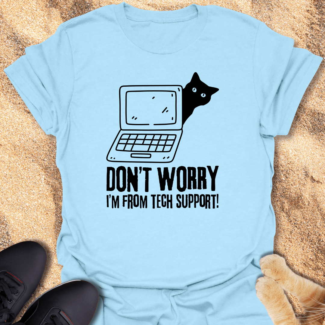 Your Purr-sonal Tech Help T-Shirt 16794190867109776789