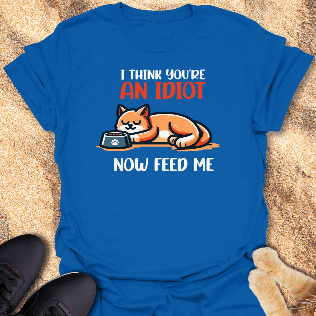 Cat Logic: Sleep, Judge, Eat T-Shirt 25080064746951005979