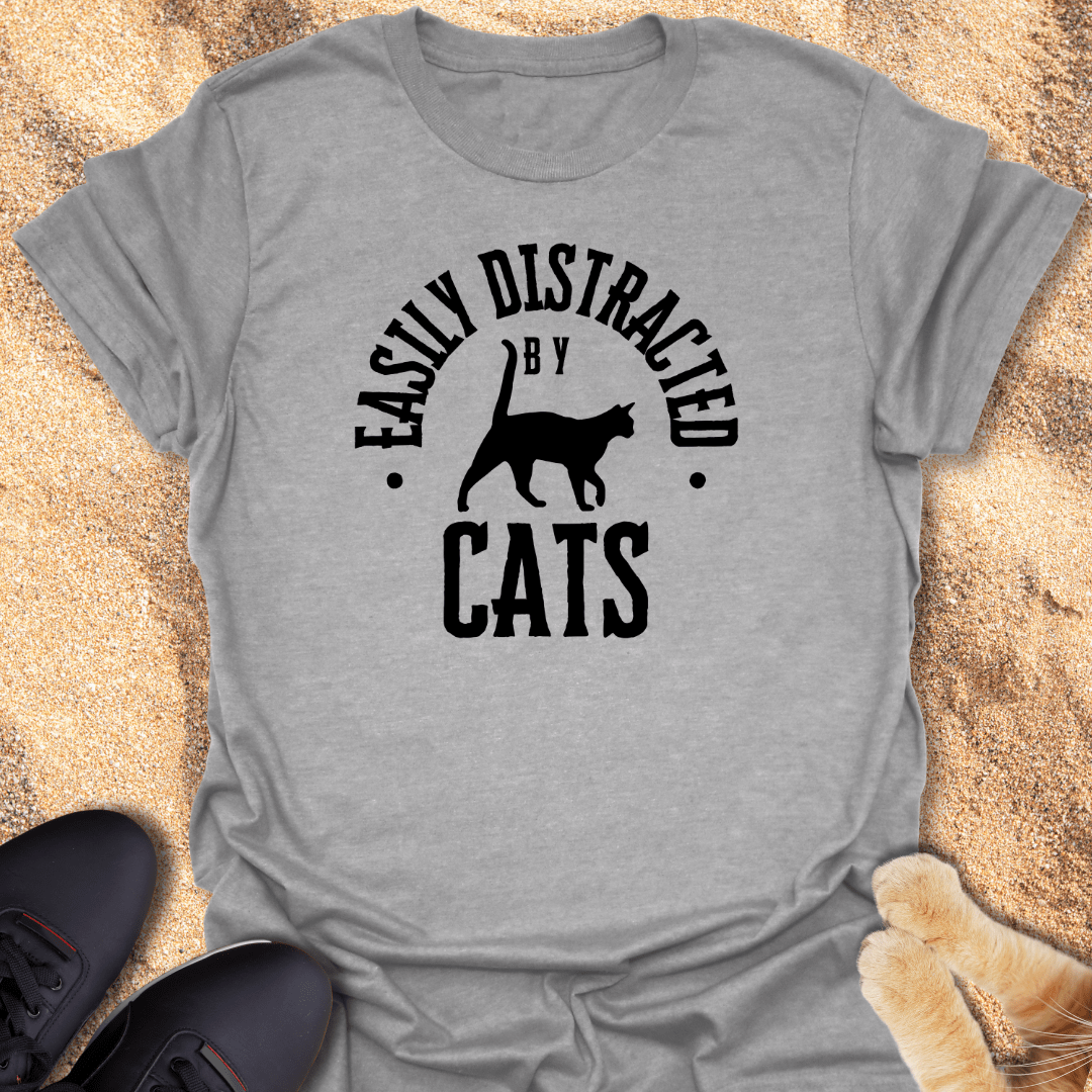 Feline Distraction Zone T-Shirt 51531823587704912390