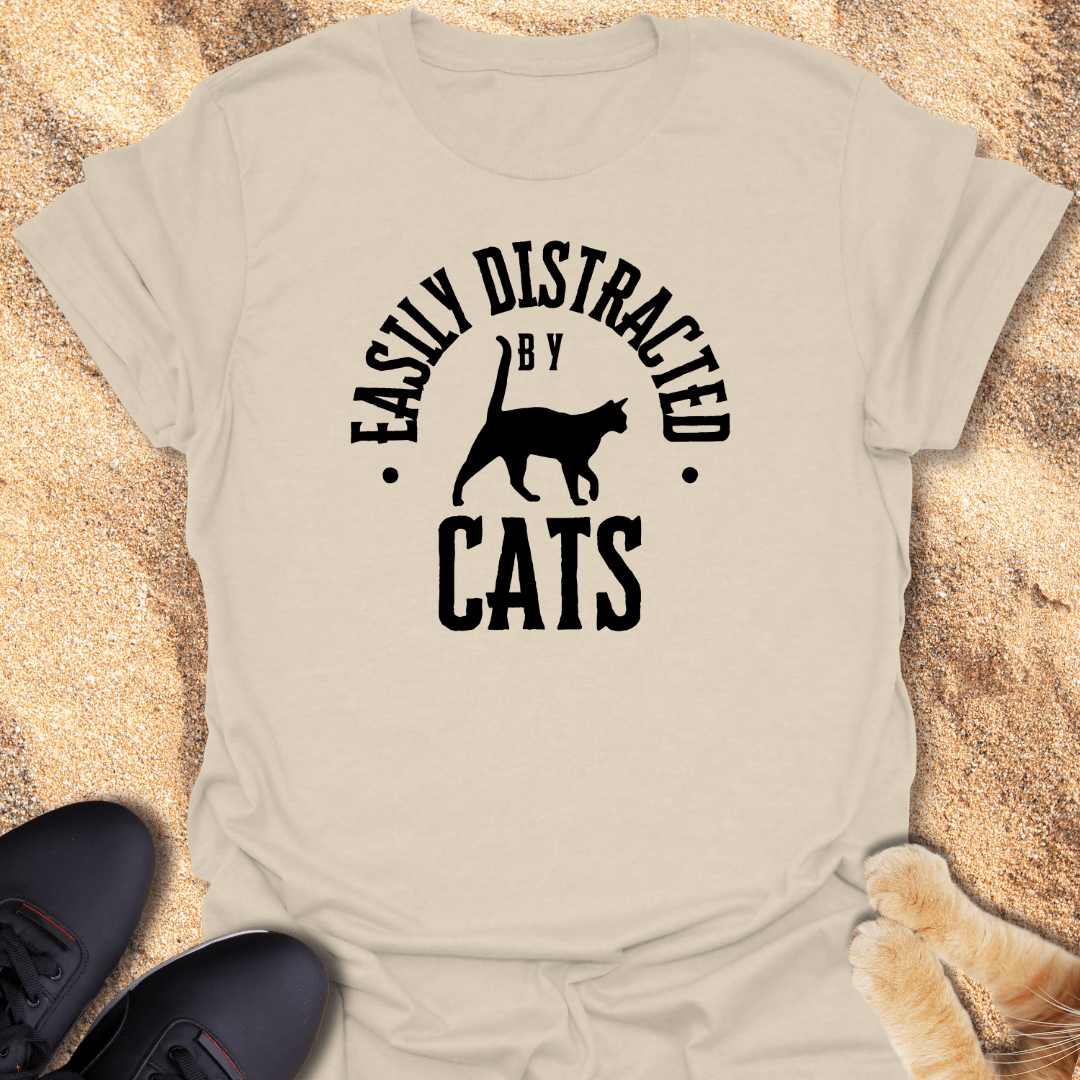 Feline Distraction Zone T-Shirt 30245438037579709332