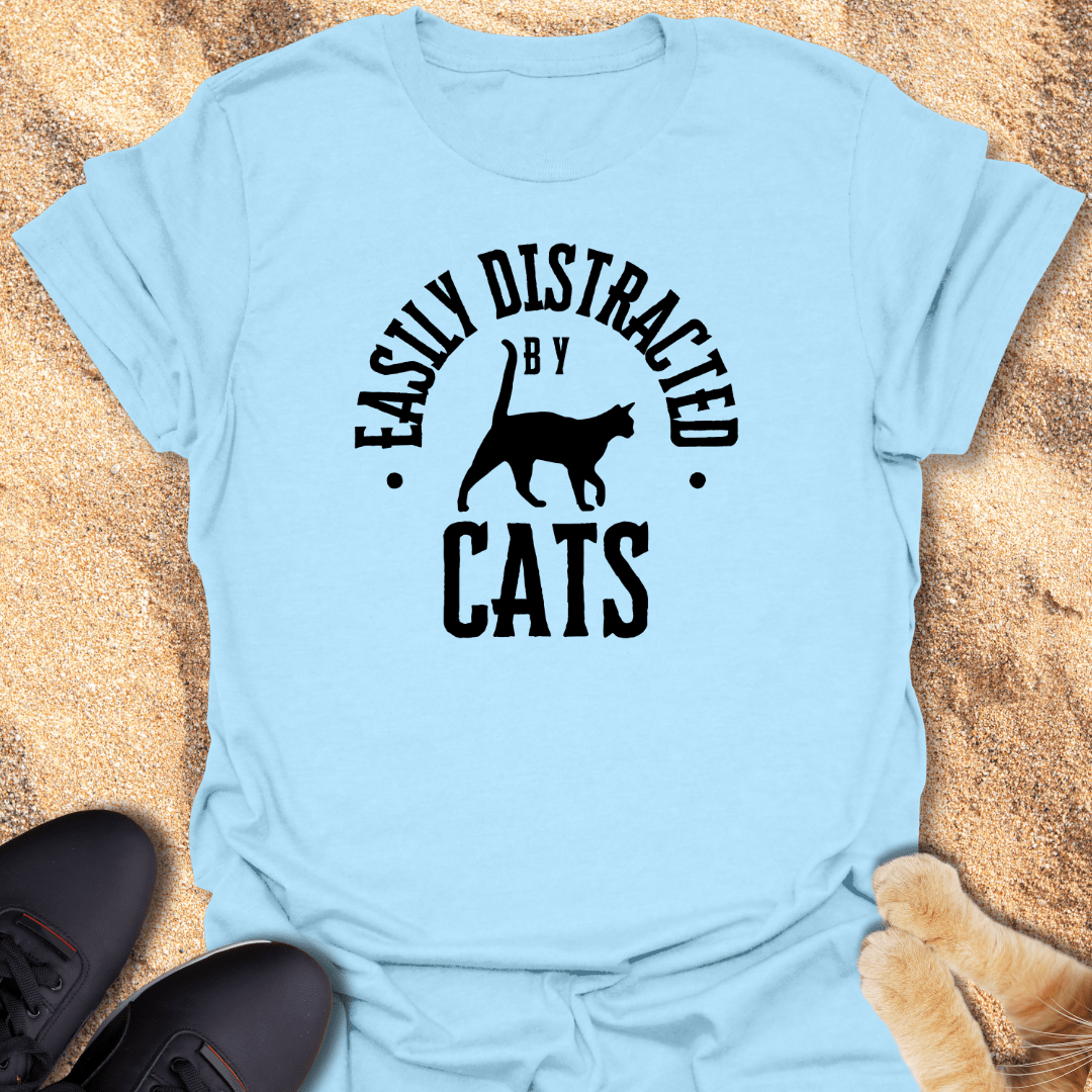 Feline Distraction Zone T-Shirt 33294471286656638418