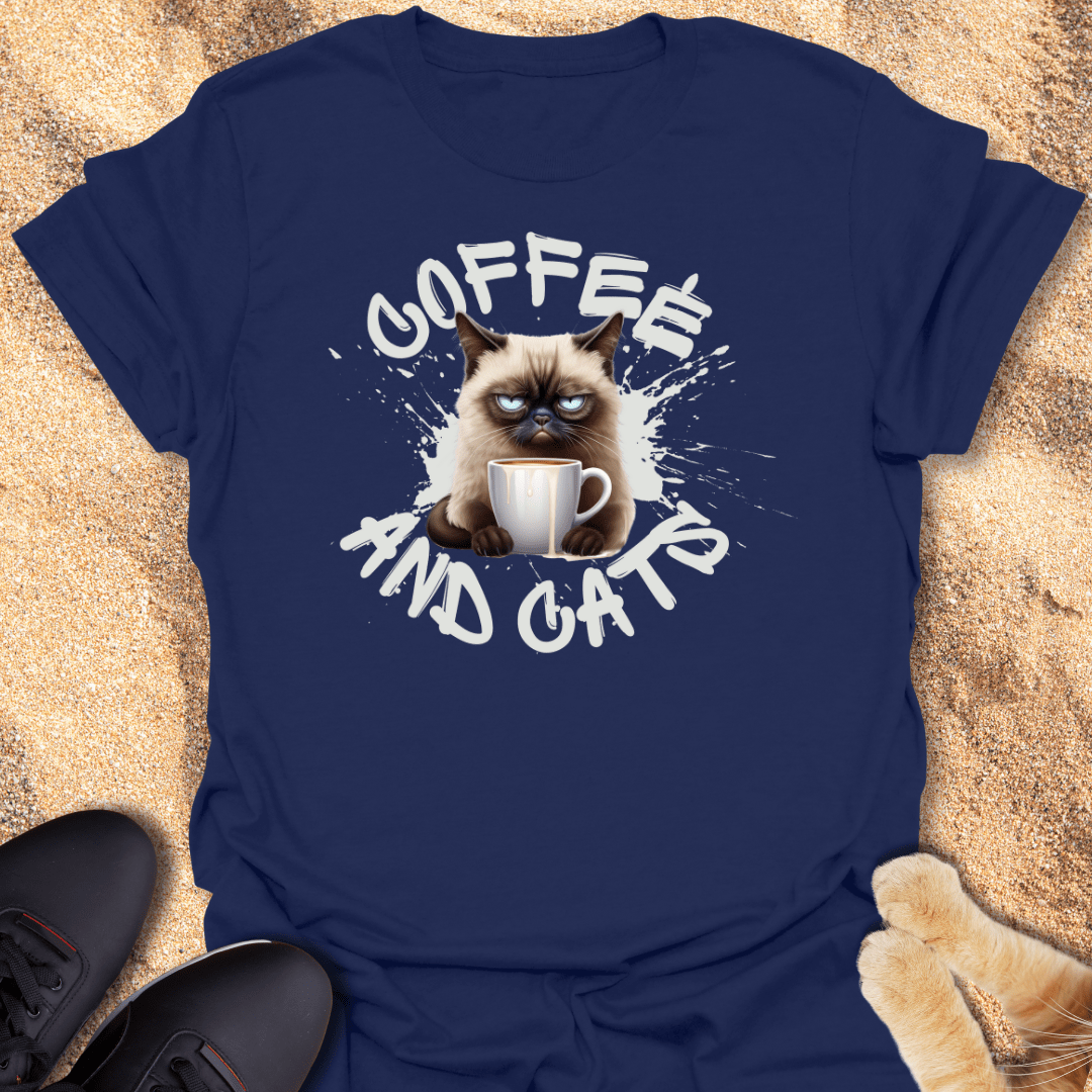 Grumpy but Caffeinated T-Shirt 21045302259246853273