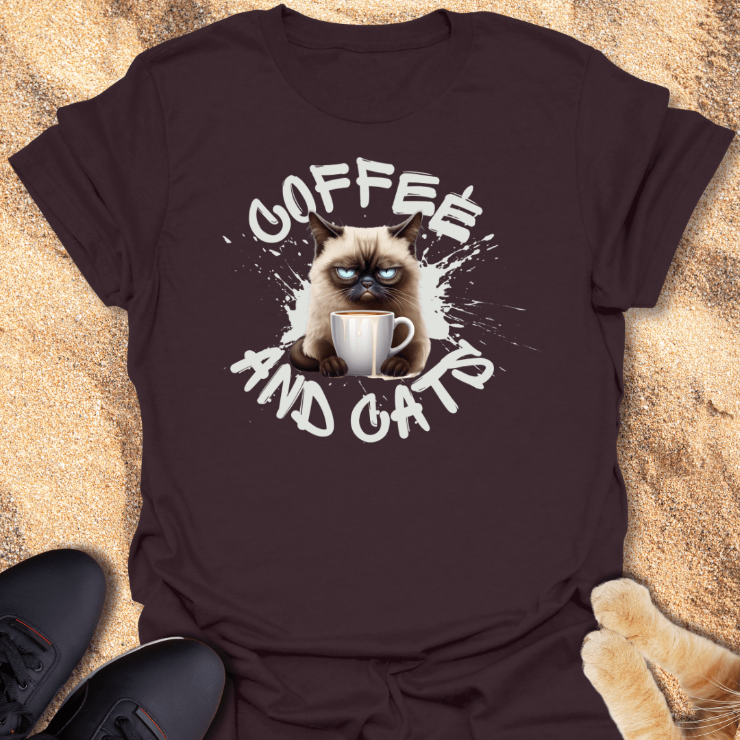 Grumpy but Caffeinated T-Shirt 27216603687699553070