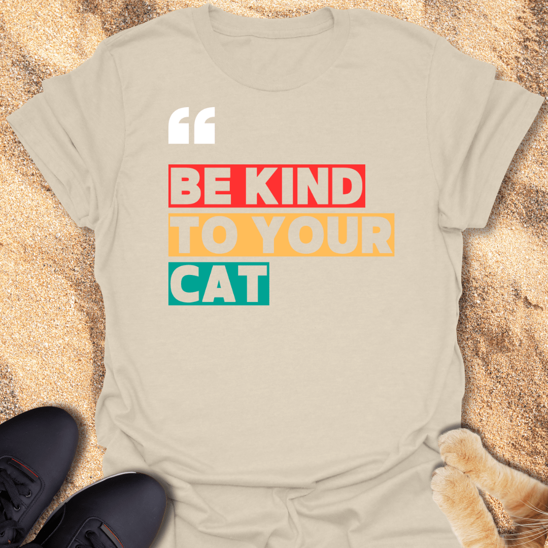 "Kindness Starts with Cats" T-Shirt 18177555554146180998