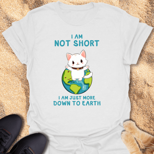 Kitten Graphic T-Shirt - I am not short 87954523783422491708