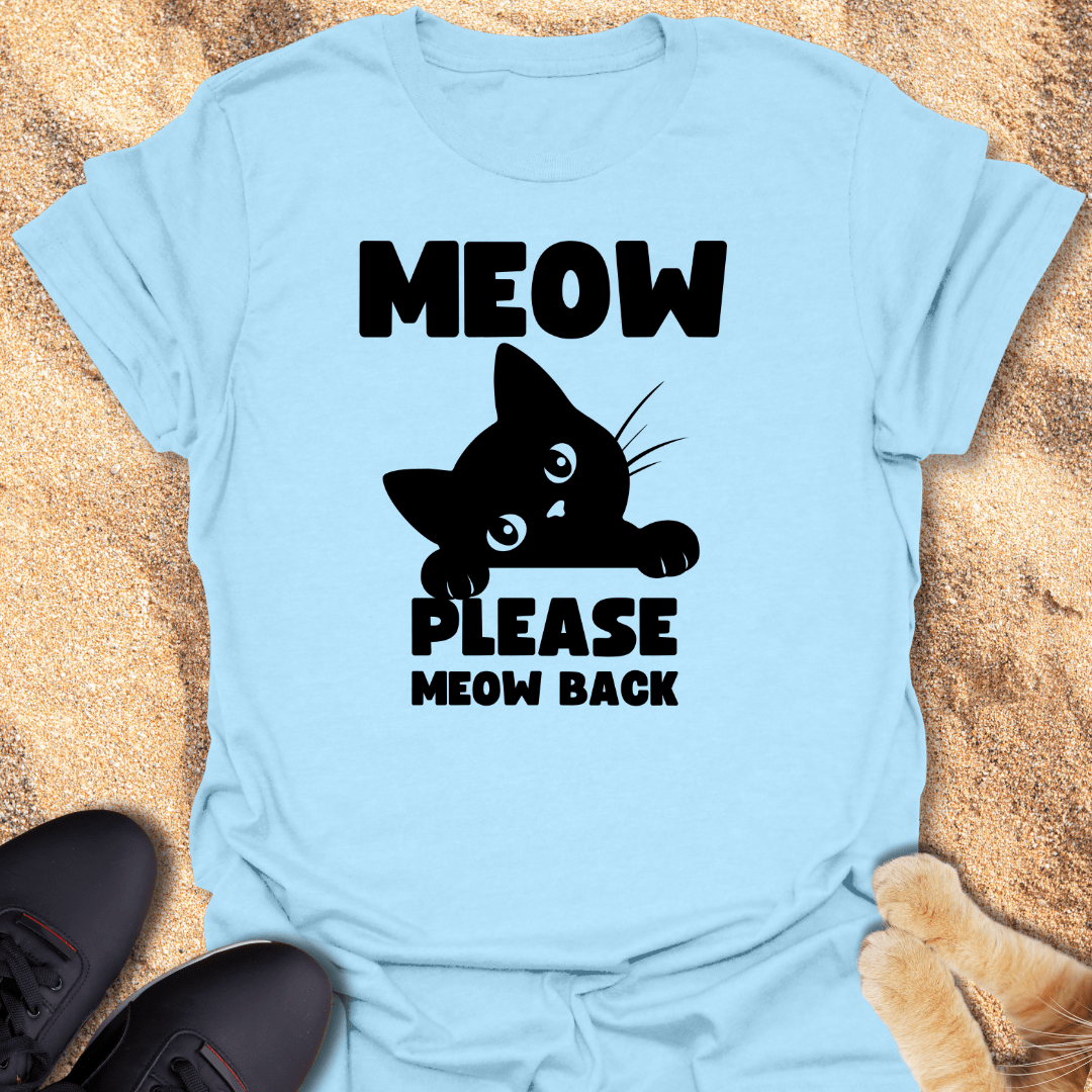 Meow Back, It’s Only Polite T-Shirt 61742862596641447764