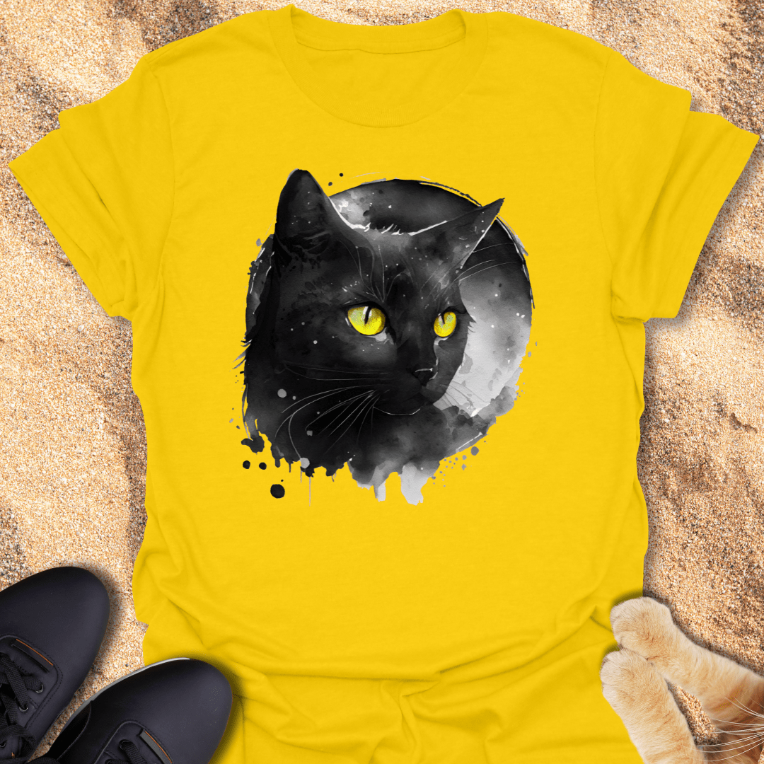 Midnight Cat Magic T-Shirt 21741465735773306608