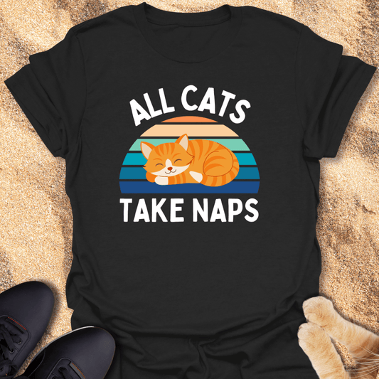 Nap Time Approved Cat Lover T-Shirt 62746040463462894382