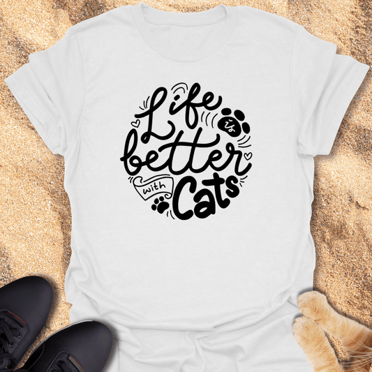 Paws & Love = Happiness T-Shirt 22867401238395103249
