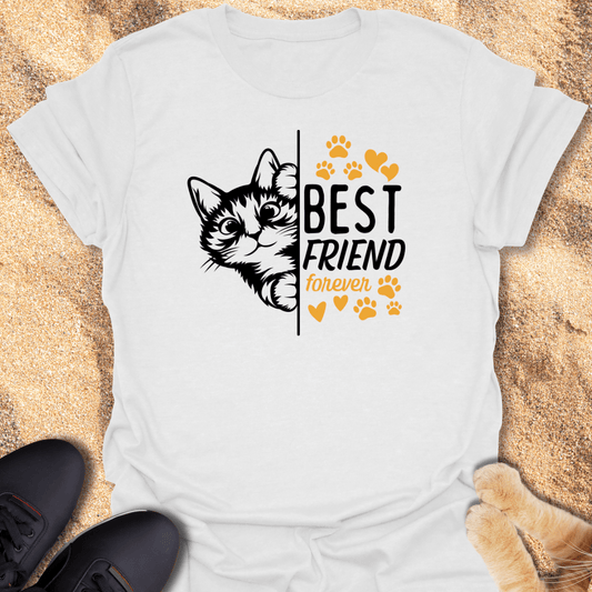 Peek-a-Boo Cat Bestie! T-Shirt 28470115156957358792