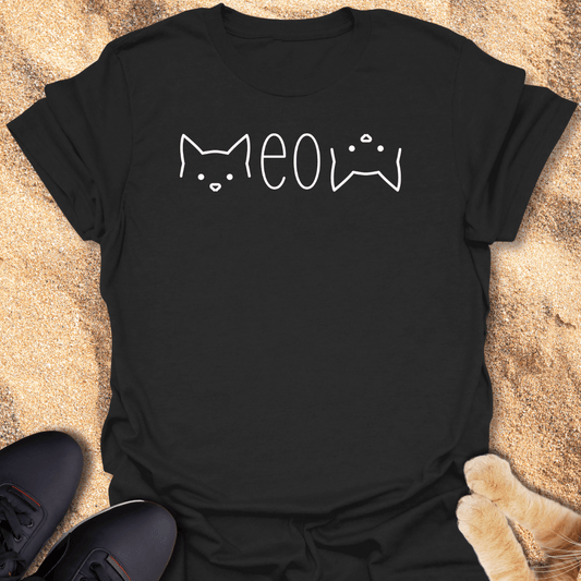 Purrfectly MEOW-some T-Shirt 71590690483955577322